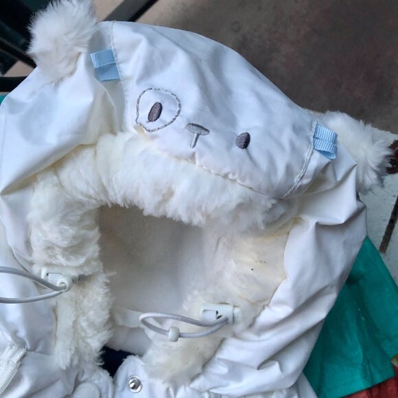 Souris Mini Baby Winter Bunting Bag 3-6M – Polar Cat Snowsuit, Warm Sleeping Bag - Picture 5 of 8